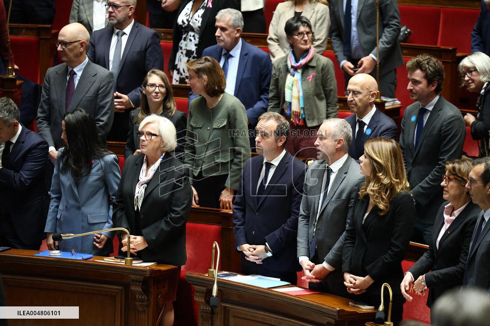 PM Lecornu General Policy Statement at The National Assembly - Paris