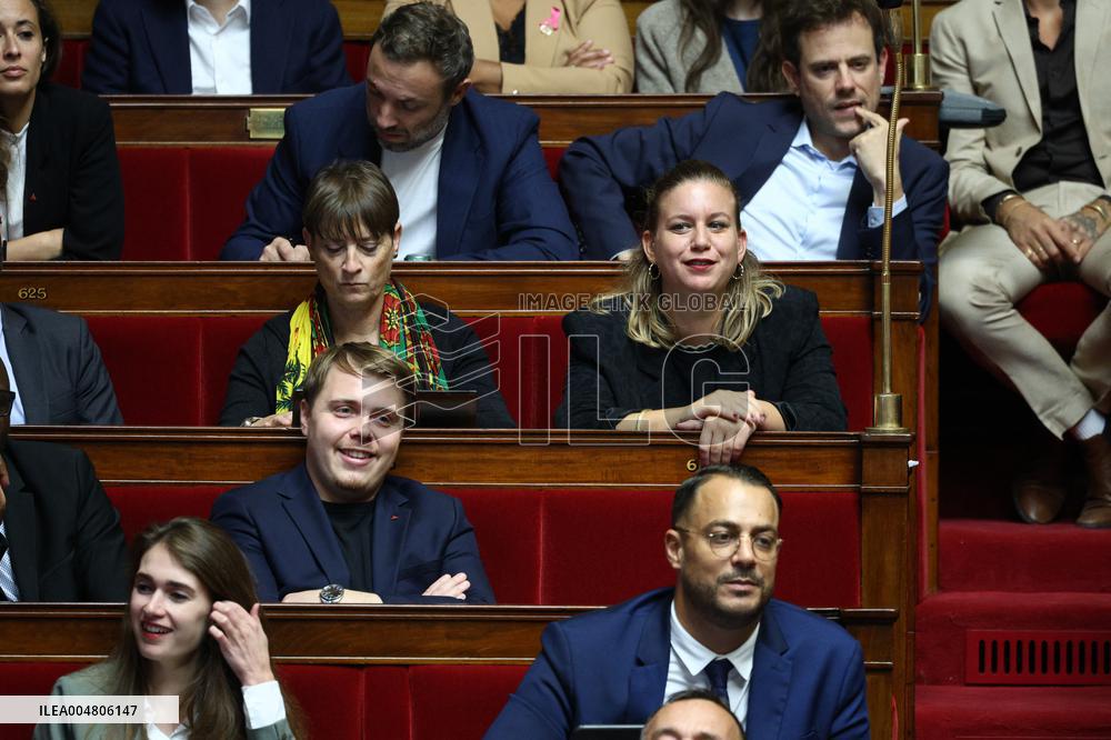 PM Lecornu General Policy Statement at The National Assembly - Paris