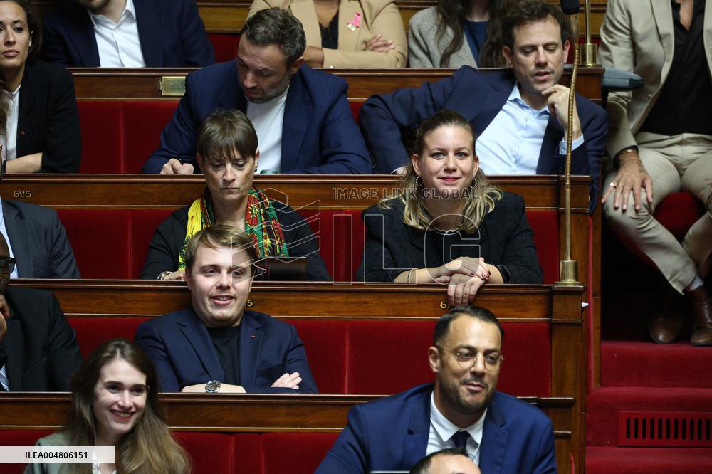 PM Lecornu General Policy Statement at The National Assembly - Paris