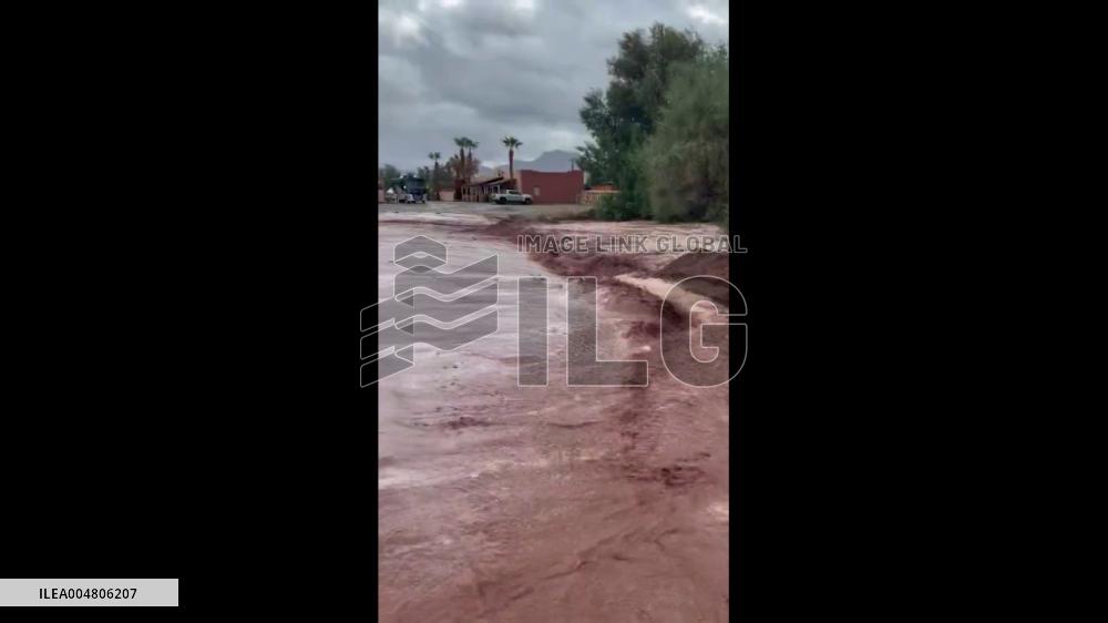 US: Severe Weather Batters San Bernardino County, California 2