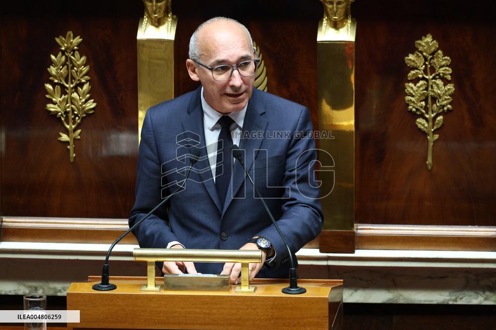 PM Lecornu General Policy Statement at The National Assembly - Paris