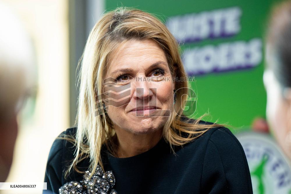 Queen Maxima Visits ADG Company In Houten - Netherlands
