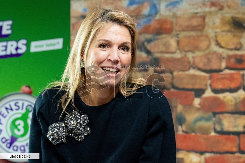 Queen Maxima Visits ADG Company In Houten - Netherlands