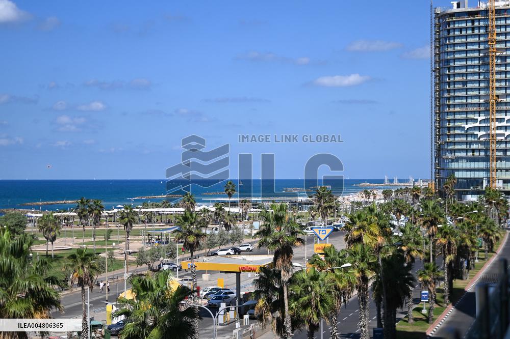 Charles Clore Beach in Tel Aviv - Israel