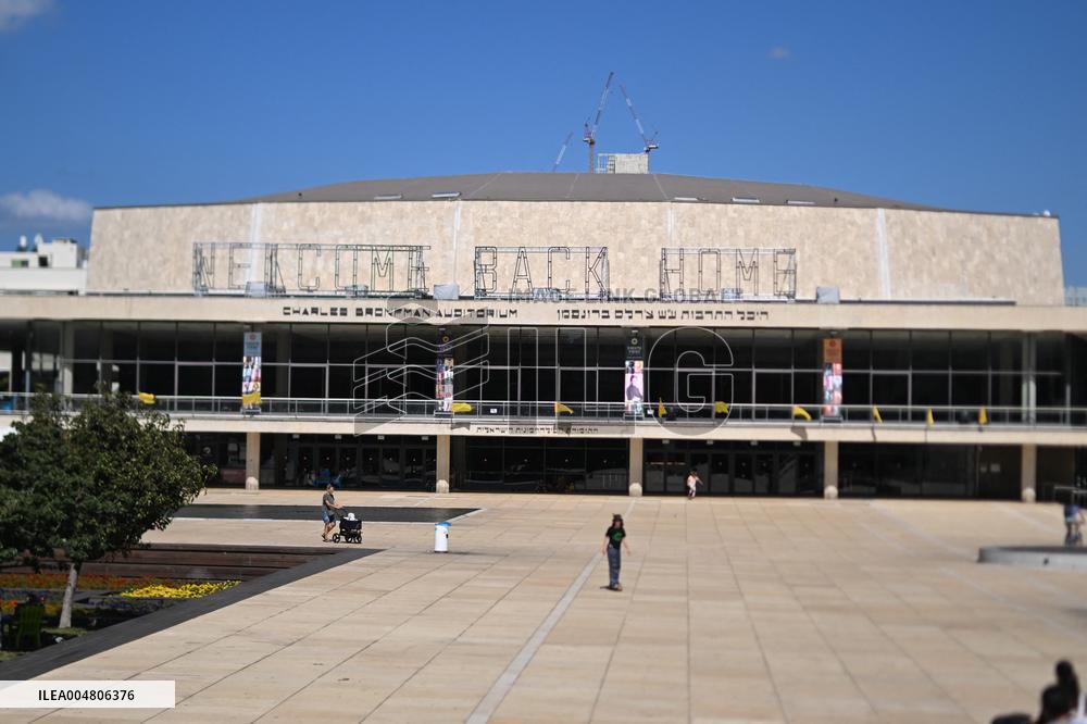 Charles Clore Beach in Tel Aviv - Israel