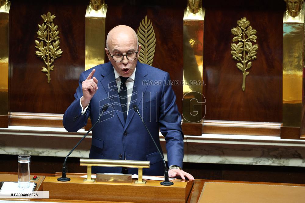 PM Lecornu General Policy Statement at The National Assembly - Paris