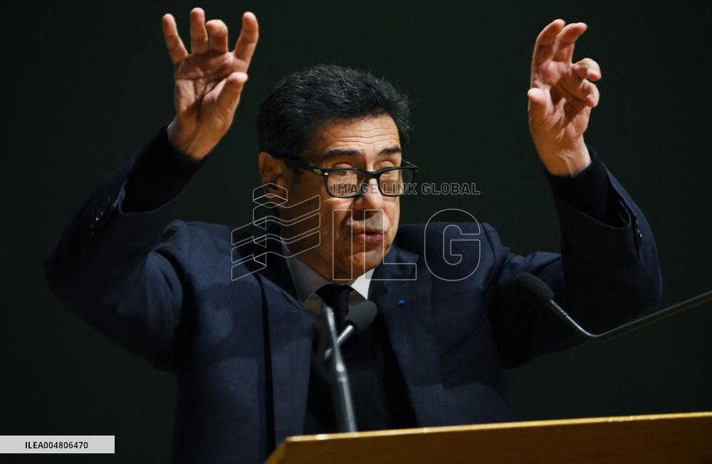 2025 Nobel Prize-winning economist Philippe Aghion during Press Conference