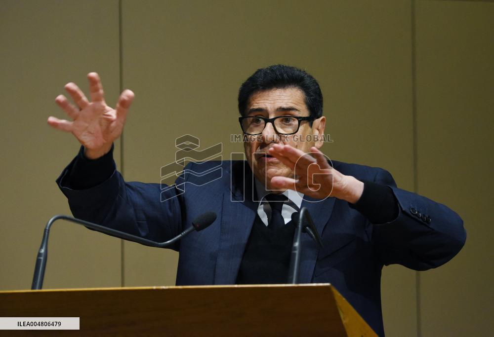 2025 Nobel Prize-winning economist Philippe Aghion during Press Conference