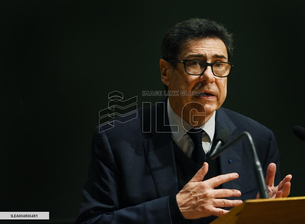 2025 Nobel Prize-winning economist Philippe Aghion during Press Conference