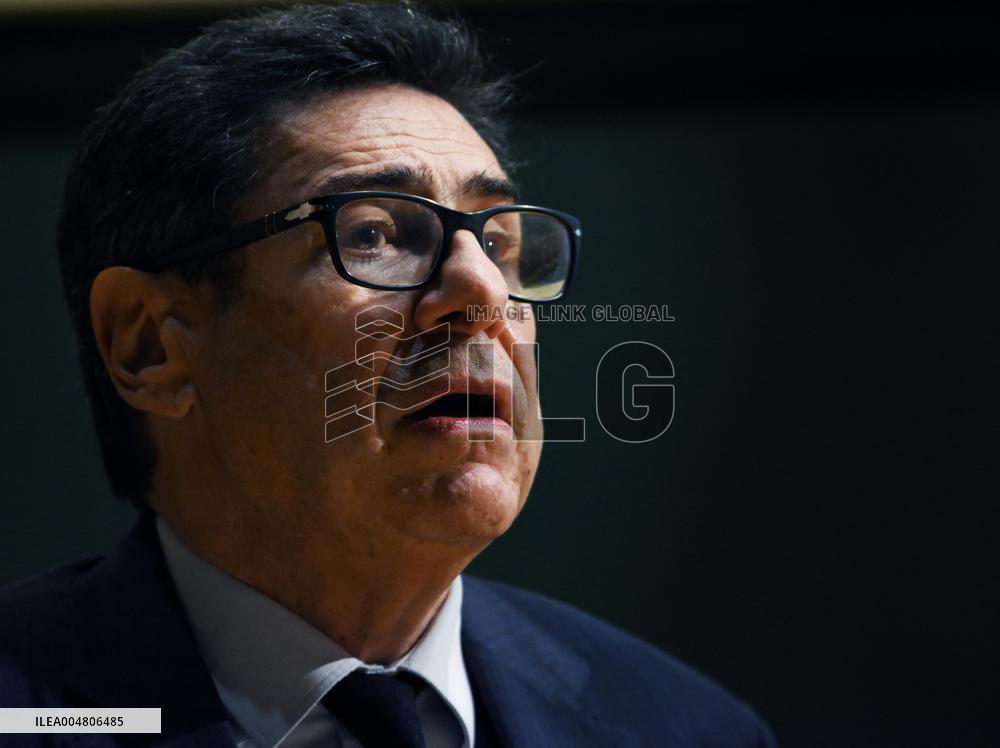 2025 Nobel Prize-winning economist Philippe Aghion during Press Conference
