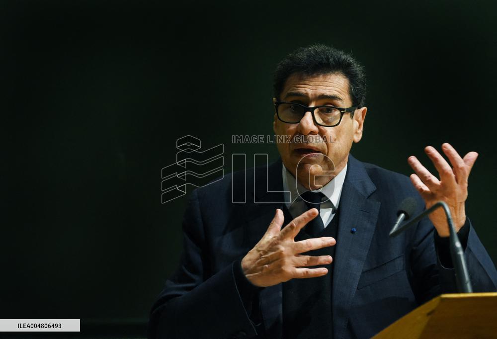 2025 Nobel Prize-winning economist Philippe Aghion during Press Conference