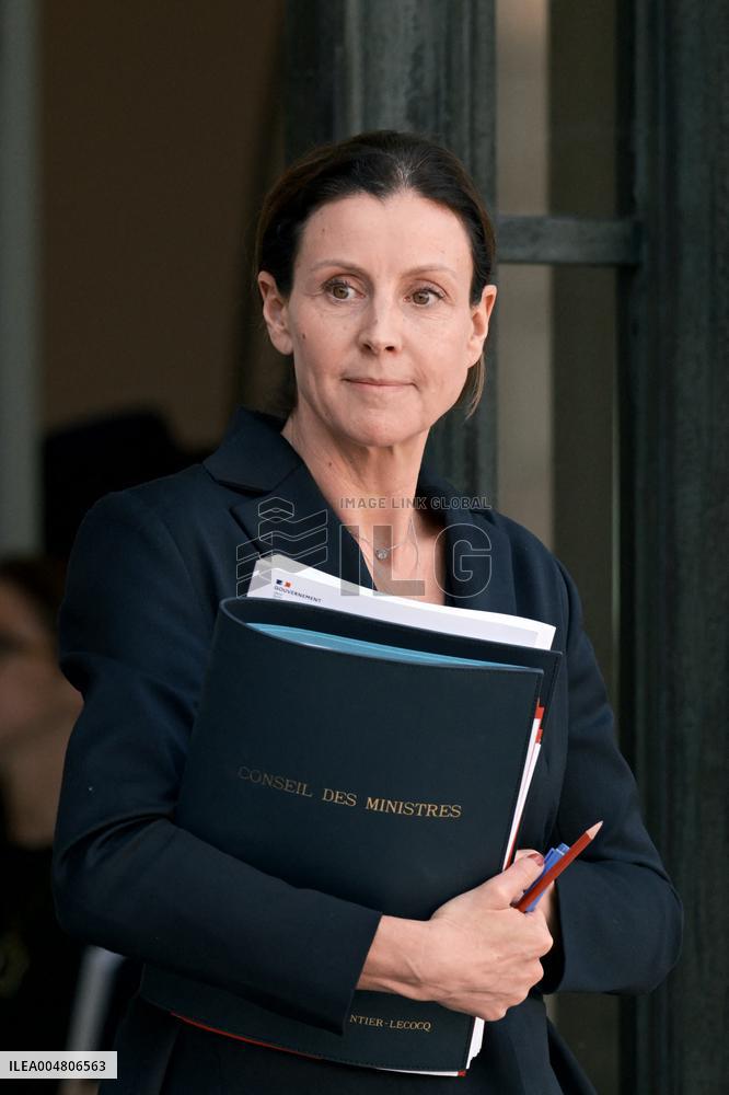 Council of Ministers at the Elysee Palace FA