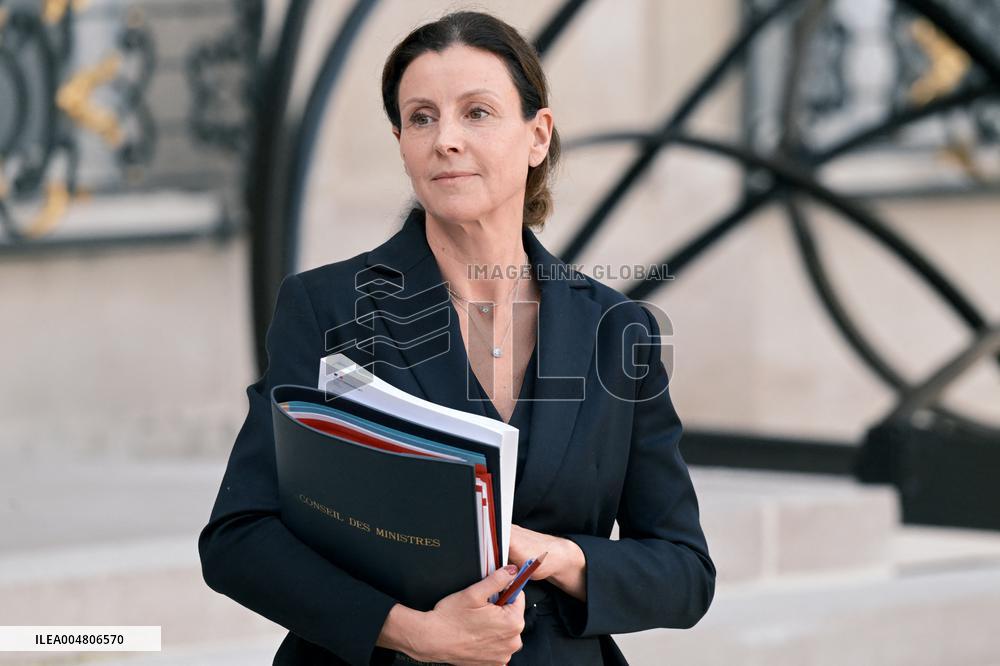 Council of Ministers at the Elysee Palace FA