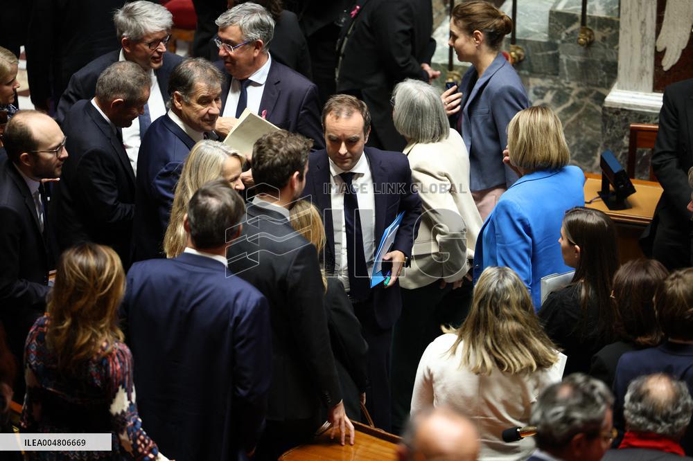 PM Lecornu General Policy Statement at The National Assembly