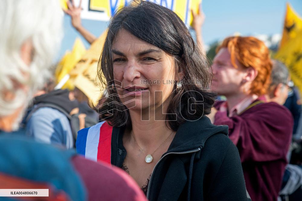 Farmers' Demonstration in Paris - France