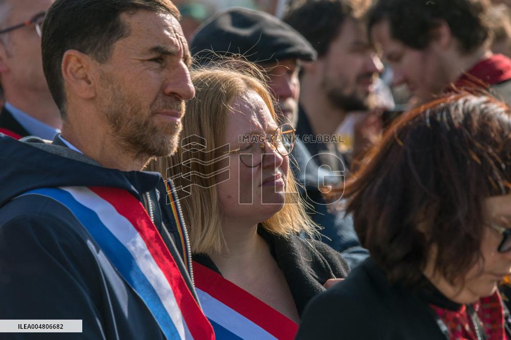 Farmers' Demonstration in Paris - France