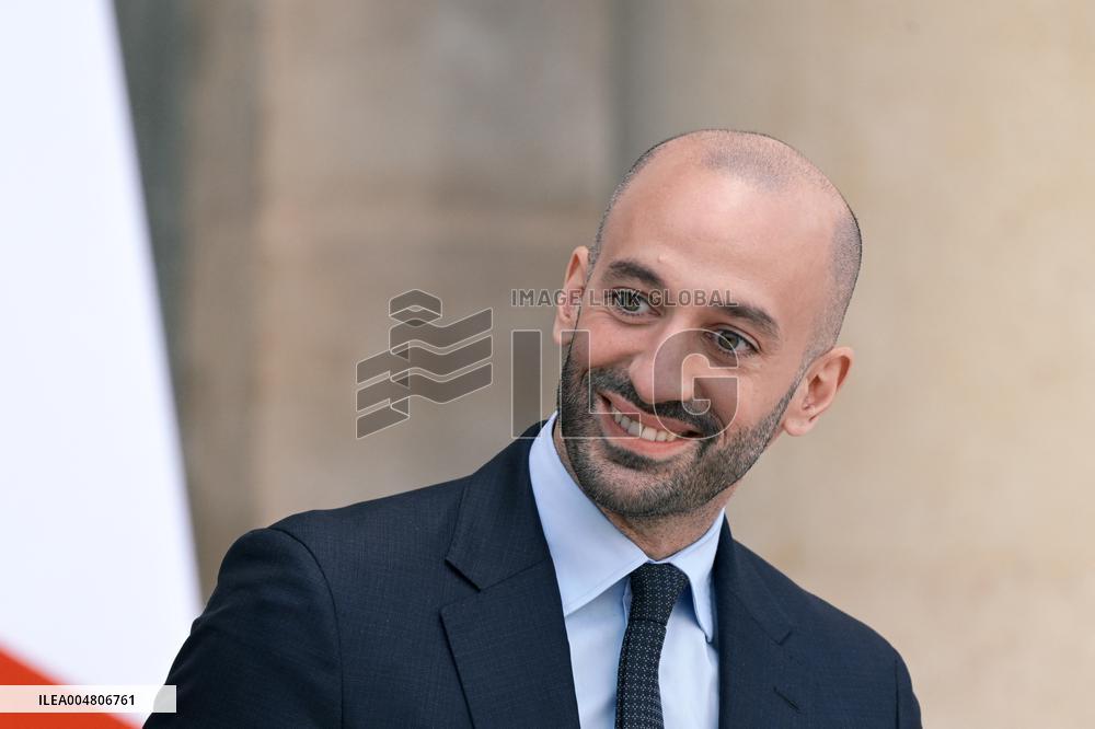 Council of Ministers at the Elysee Palace FA