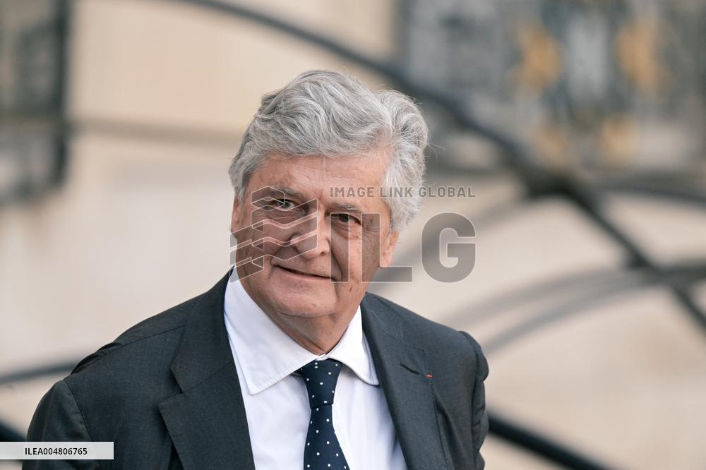 Council of Ministers at the Elysee Palace FA