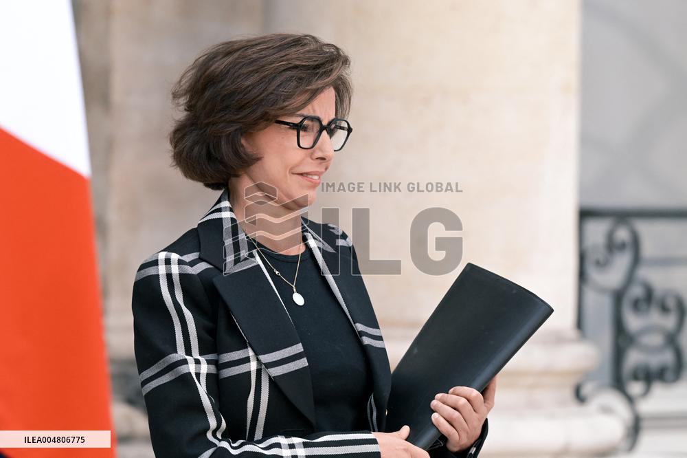 Council of Ministers at the Elysee Palace FA