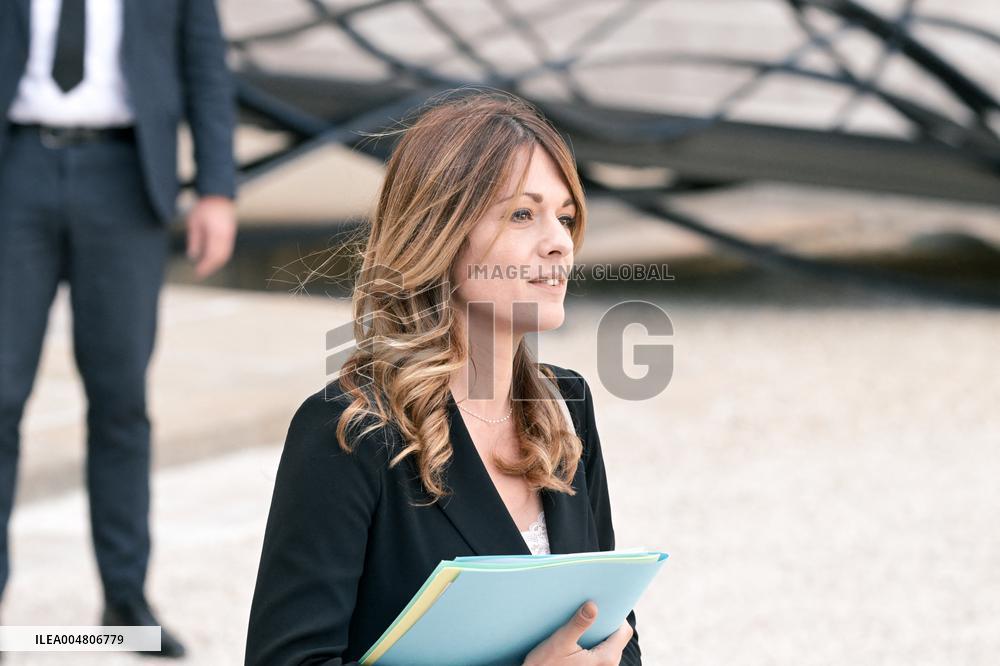 Council of Ministers at the Elysee Palace FA