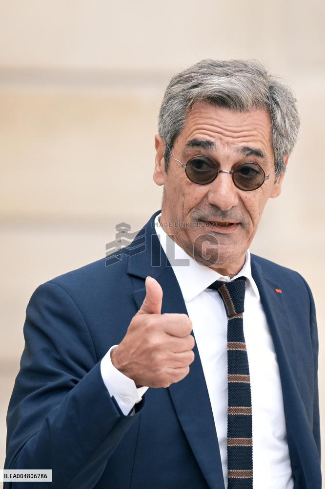 Council of Ministers at the Elysee Palace FA