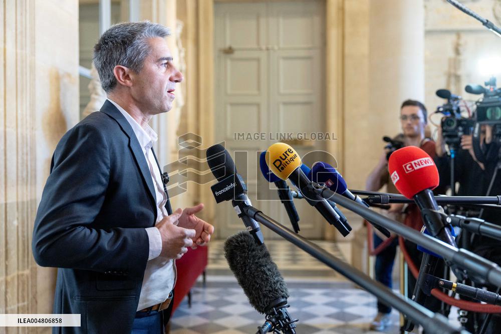Press Briefing After the French PM's General Policy Statement - Paris AJ