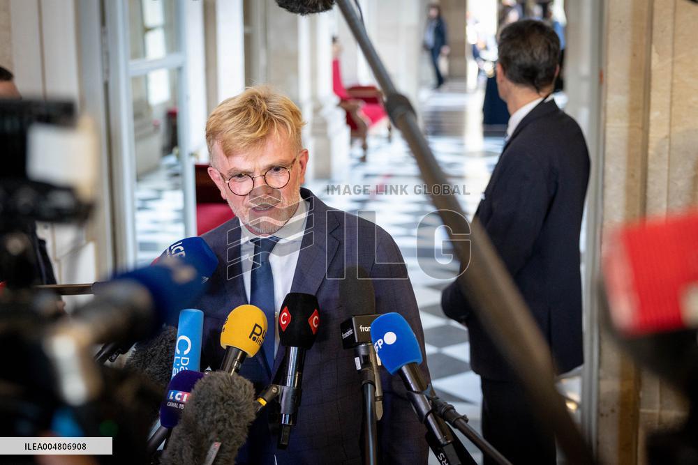 Press Briefing After the French PM's General Policy Statement - Paris AJ