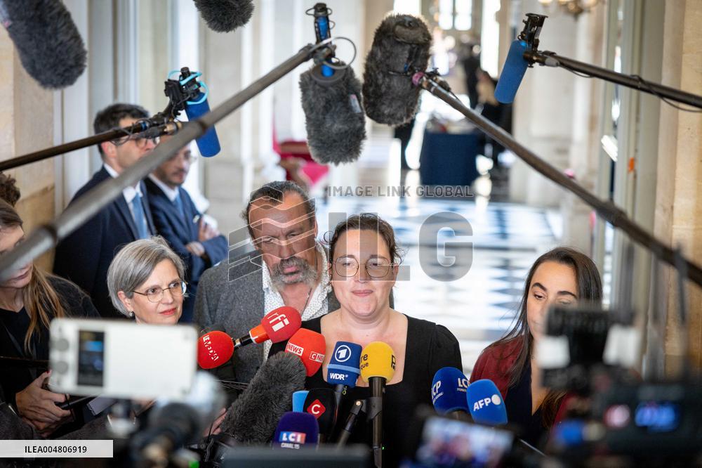 Press Briefing After the French PM's General Policy Statement - Paris AJ