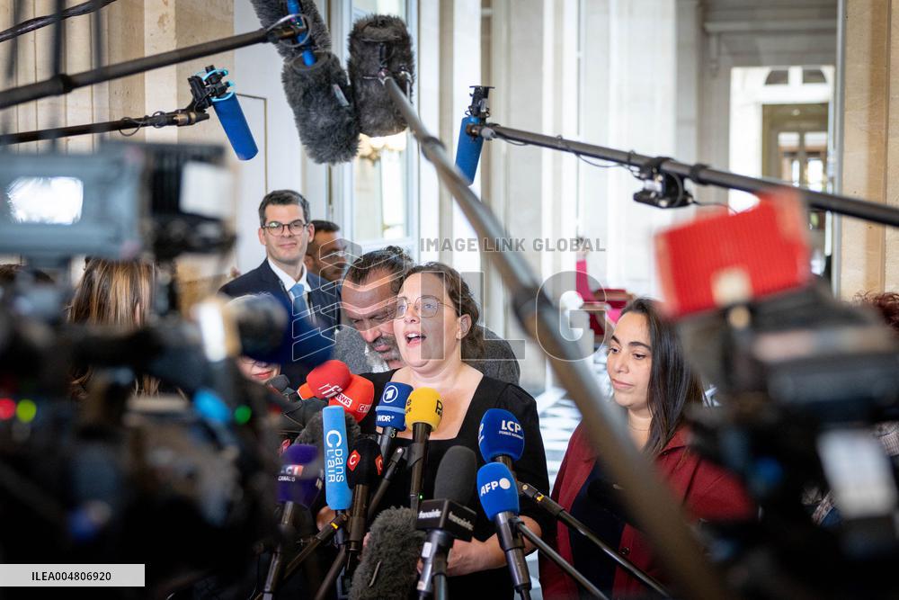 Press Briefing After the French PM's General Policy Statement - Paris AJ