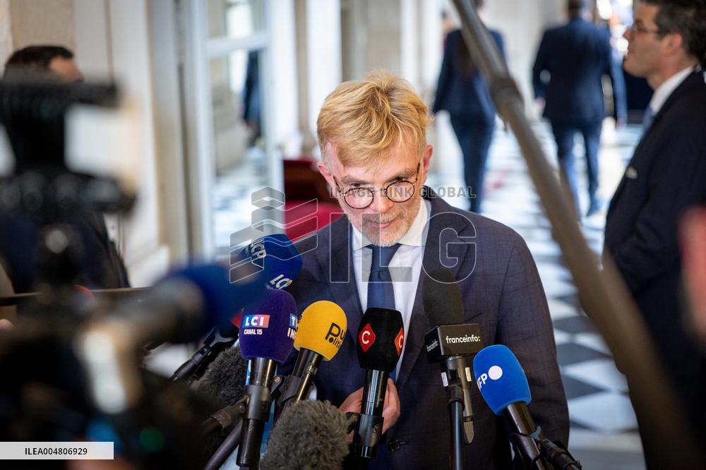 Press Briefing After the French PM's General Policy Statement - Paris AJ