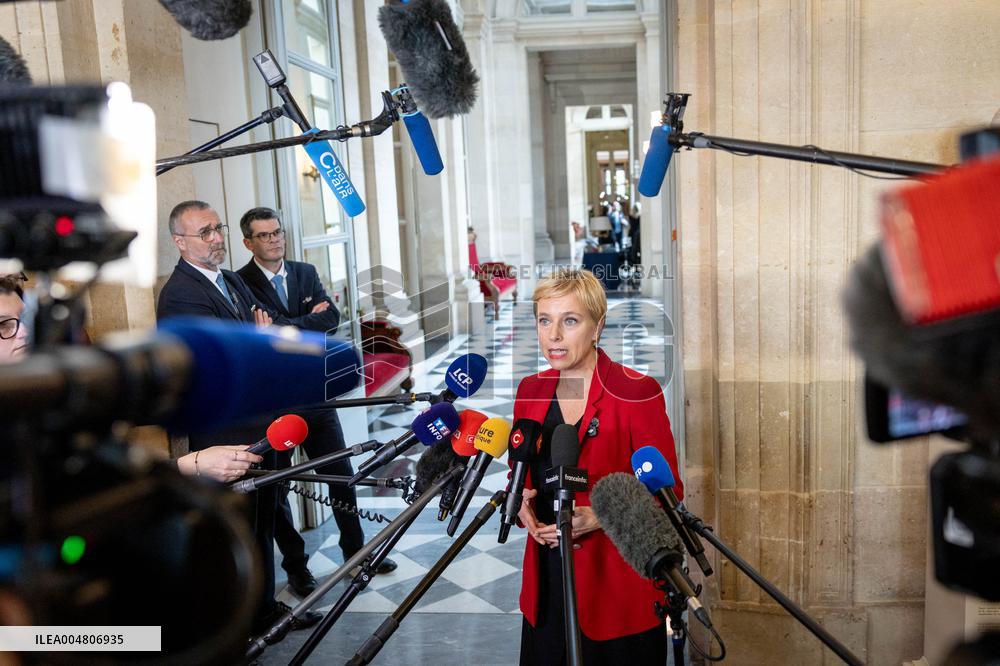 Press Briefing After the French PM's General Policy Statement - Paris AJ