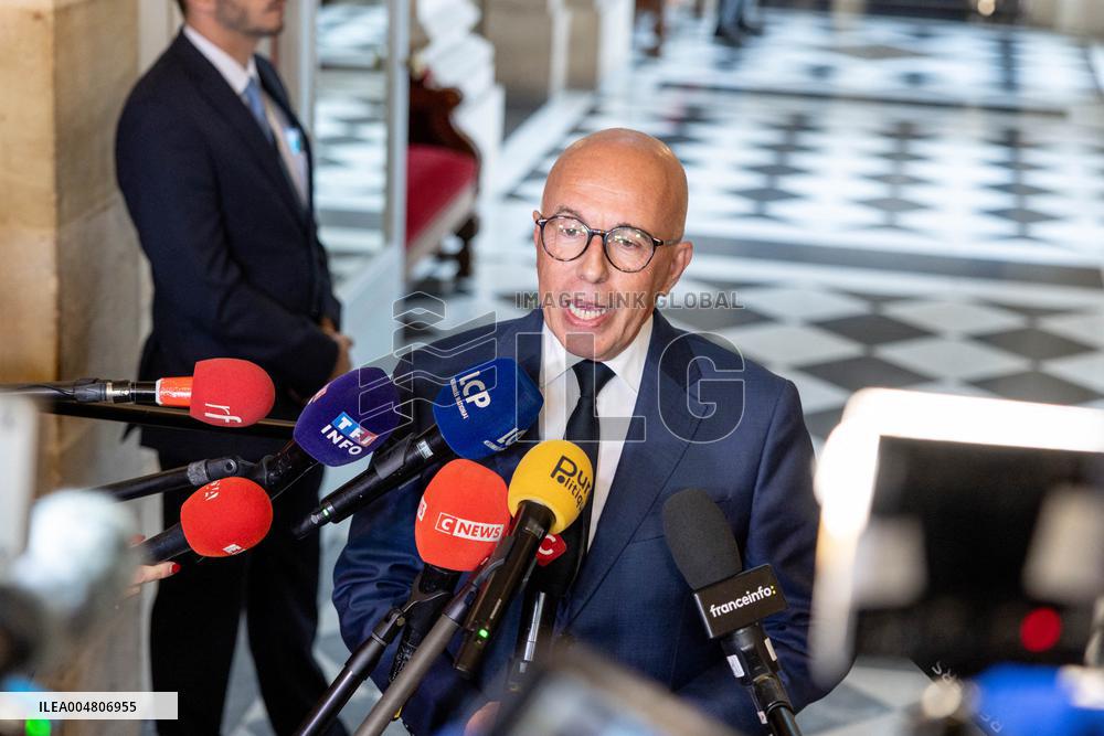 Press Briefing After the French PM's General Policy Statement - Paris AJ