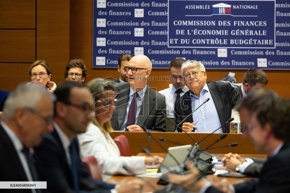 Hearing of Roland Lescure and Amelie de Montchalin - Paris