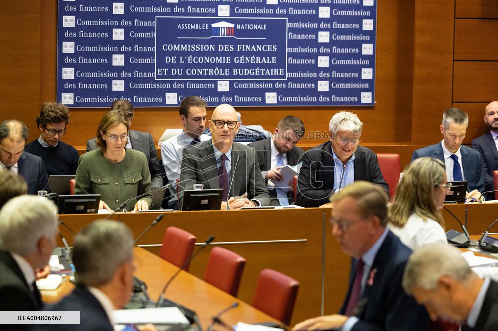 Hearing of Roland Lescure and Amelie de Montchalin - Paris