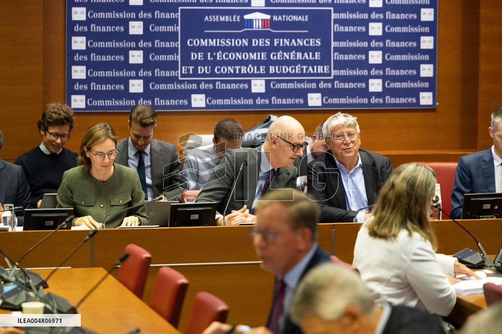 Hearing of Roland Lescure and Amelie de Montchalin - Paris