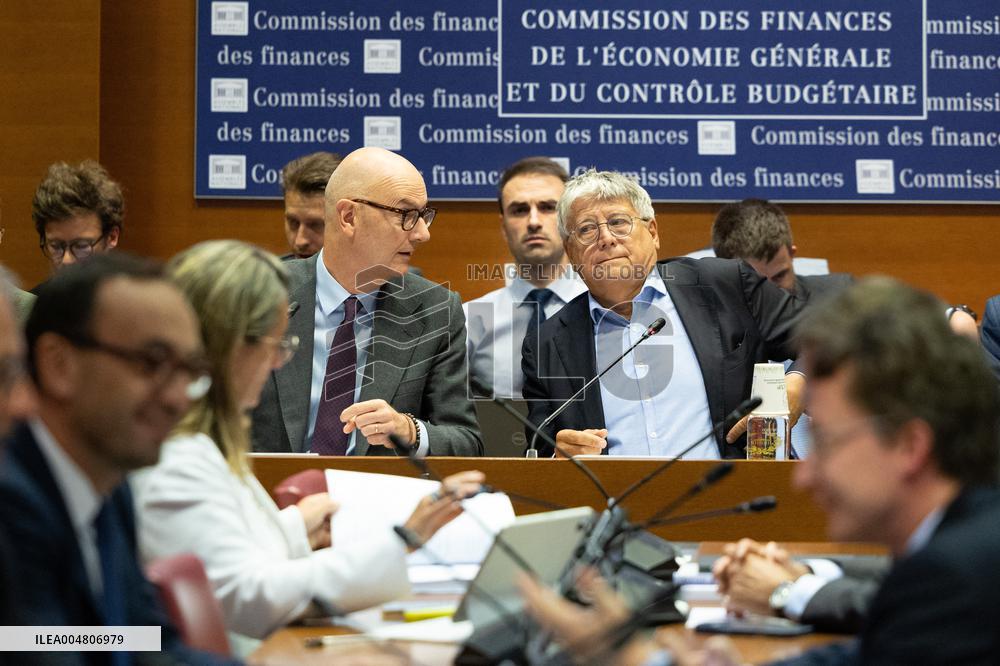 Hearing of Roland Lescure and Amelie de Montchalin - Paris