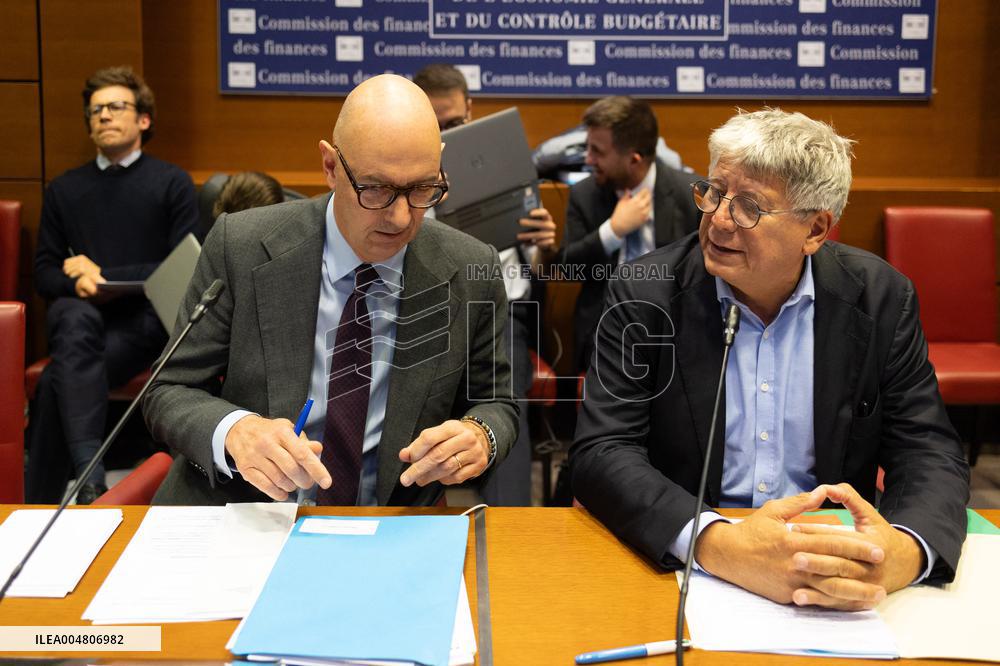 Hearing of Roland Lescure and Amelie de Montchalin - Paris