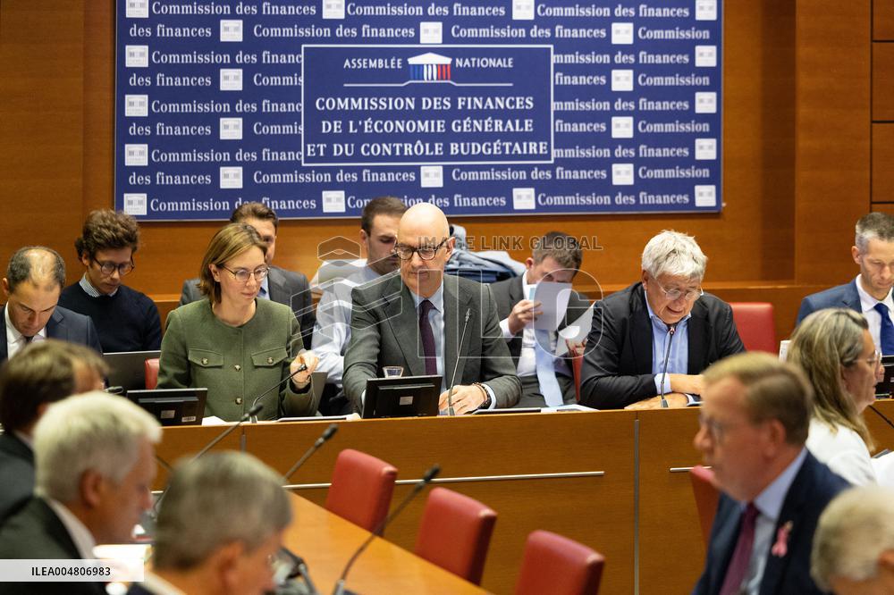 Hearing of Roland Lescure and Amelie de Montchalin - Paris