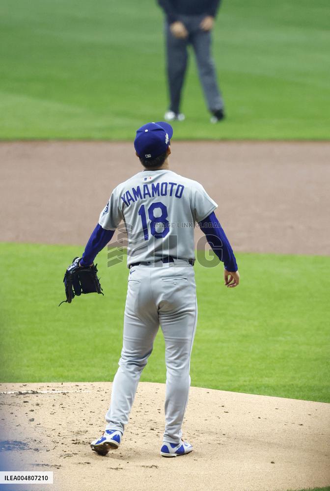 Baseball: NL Championship Series between Dodgers and Brewers