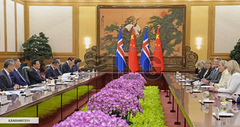 China-Iceland talks