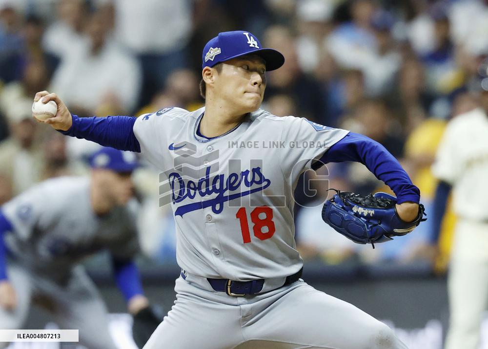 Baseball: Championship Series between Dodgers and Brewers