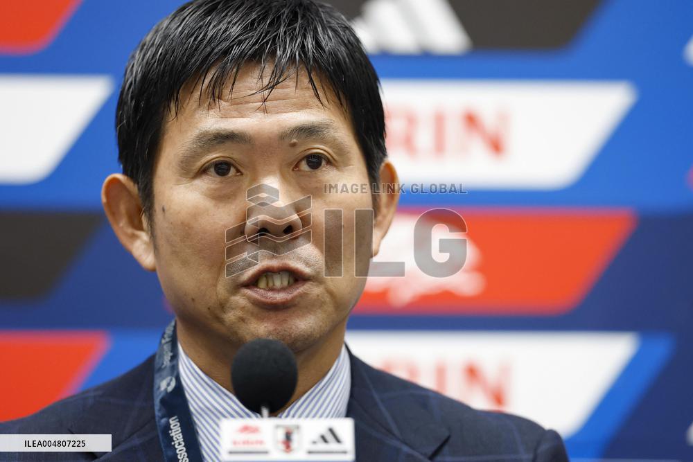 Football: Friendly between Japan and Brazil