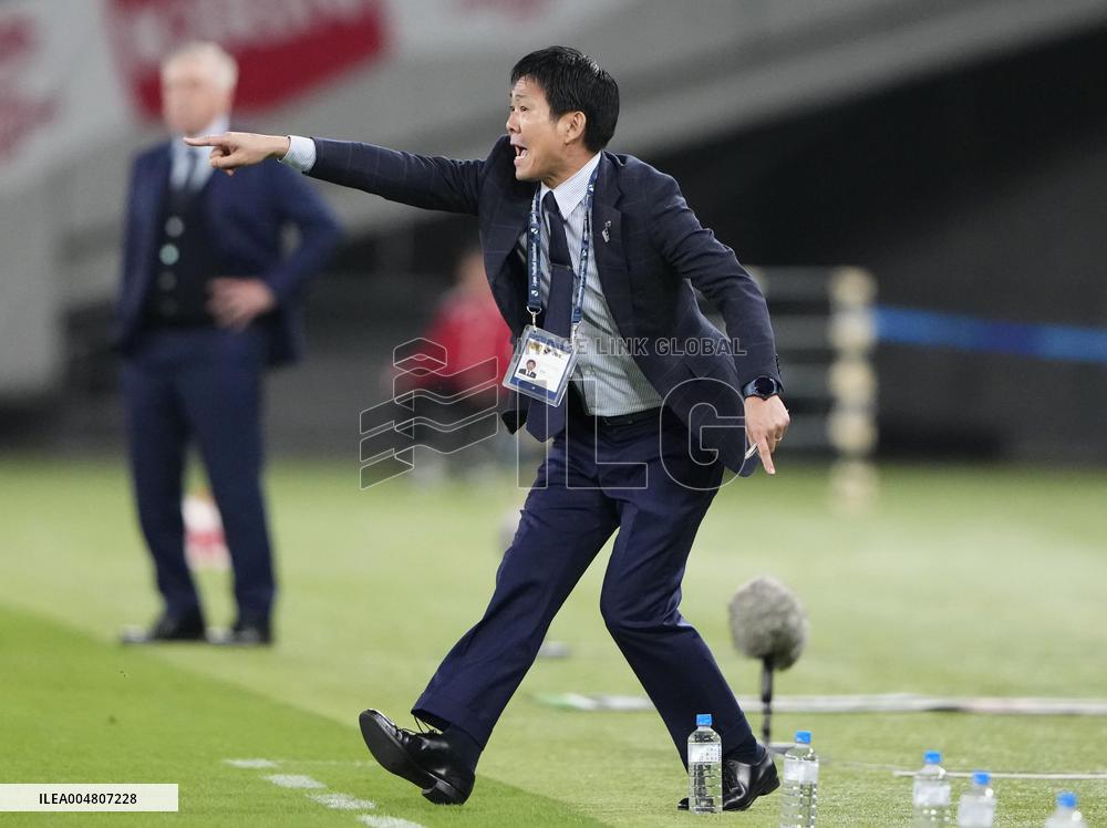 Football: Friendly between Japan and Brazil