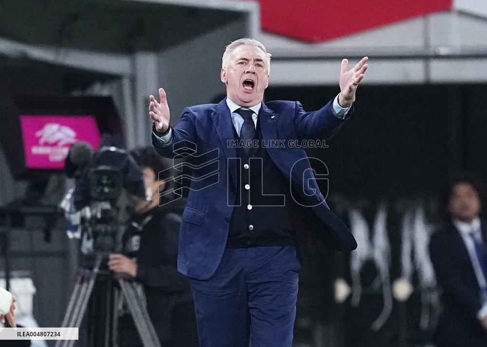 Football: Friendly between Japan and Brazil