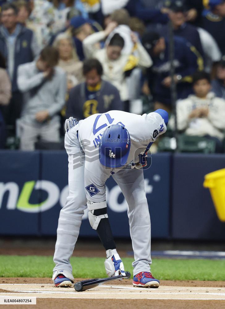 Baseball: Championship Series between Dodgers and Brewers