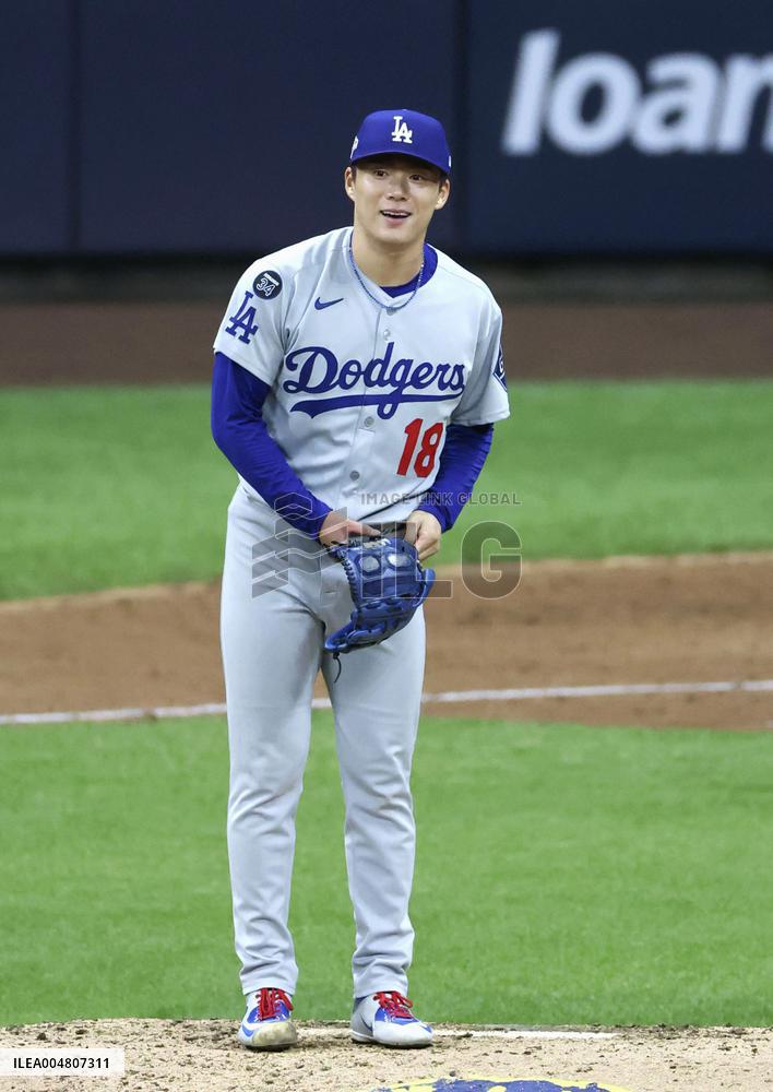 Baseball: Championship Series between Dodgers and Brewers