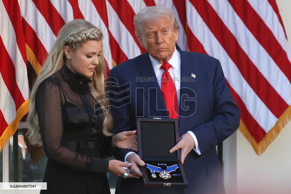 Trump Hosts a bilateral lunch with President Javier Gerardo Milei of Argentina