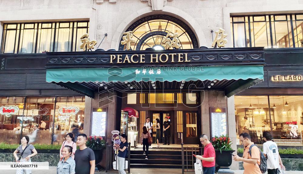 Peace Hotel in Shanghai