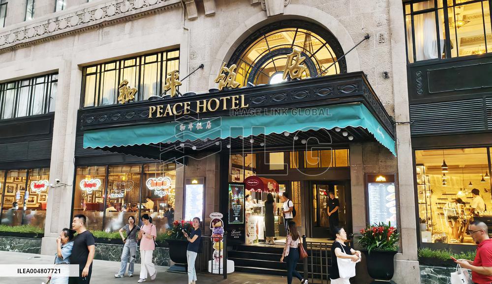 Peace Hotel in Shanghai