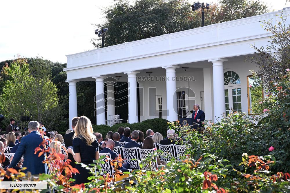 Trump Hosts Medal of Freedom Ceremony Honoring Charlie Kirj